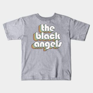 The Black Angels / Rainbow Vintage Kids T-Shirt